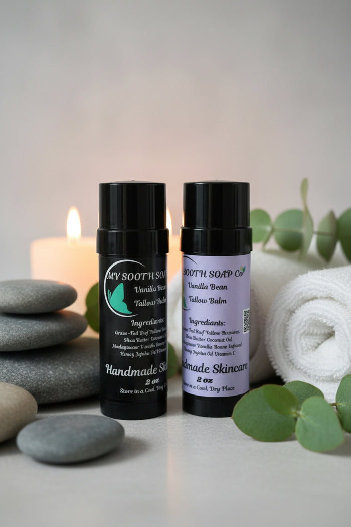 Tallow Vanilla Bean Stick Balm 2oz