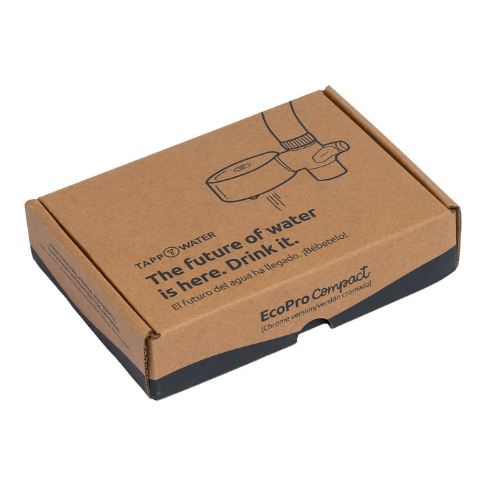 Tappwater Tap Water Filter Pack cardboard box.