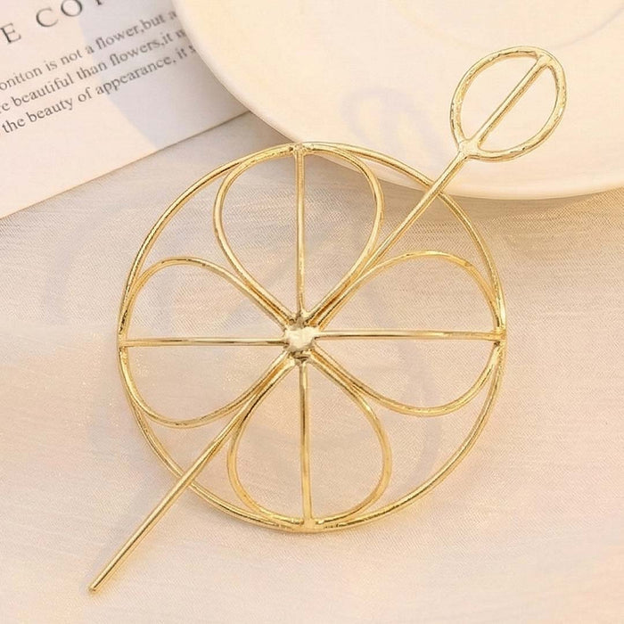 Tara Bun Holder - Gold