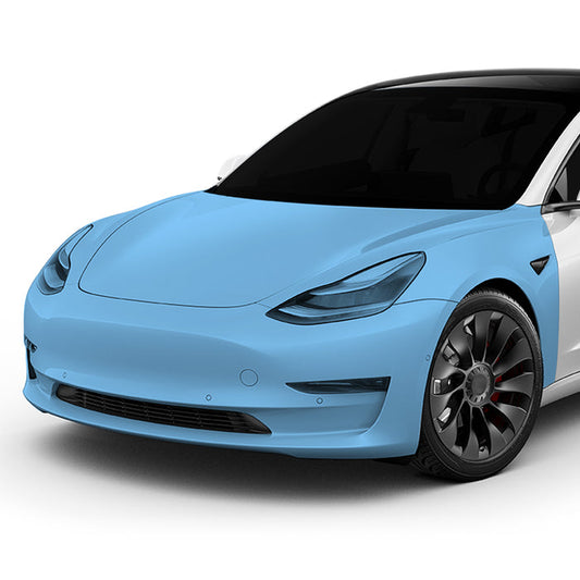 Fits Tesla Model 3 2018 - 2023 Precut Premium Paint Protection Film Clear Bra PPF Decal Film Kit - Bogar Tech Designs