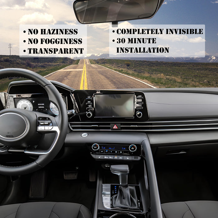 For KIA EV6 2022+ Precut Front Rear Windshield Premium Protection Self Healing Film Kit - Bogar Tech Designs