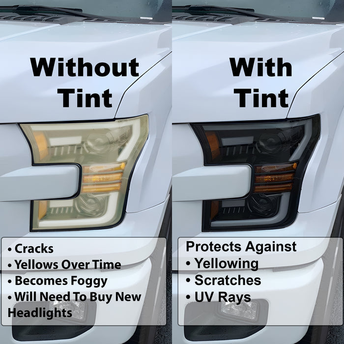 Full Headlight Taillight Precut Smoked PPF Tint Kit Film Overlay Fits Tesla Model 3 2024 - 2025 - Bogar Tech Designs