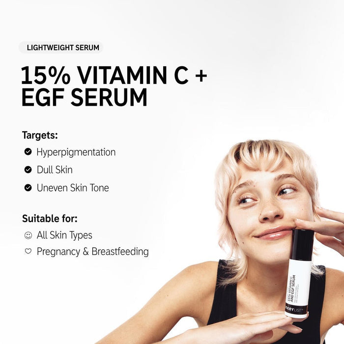 The Inkey List 15% Vit C & EGF