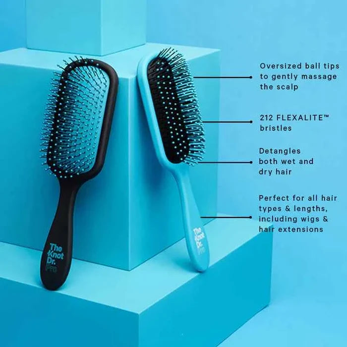 The Knot Dr Pro Brite Hybrid Detangler Brush