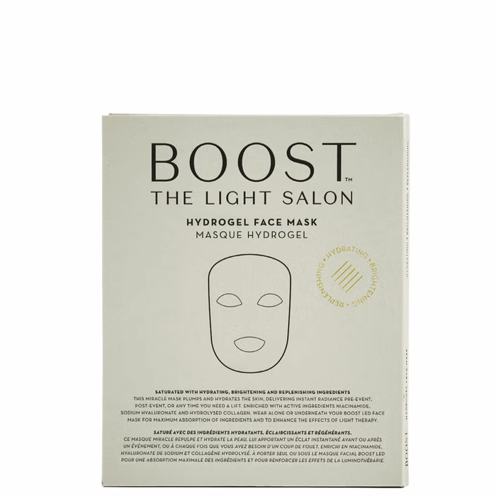 The Light Salon Boost Hydrogel Face Mask 5x28g - Beauty Tribe