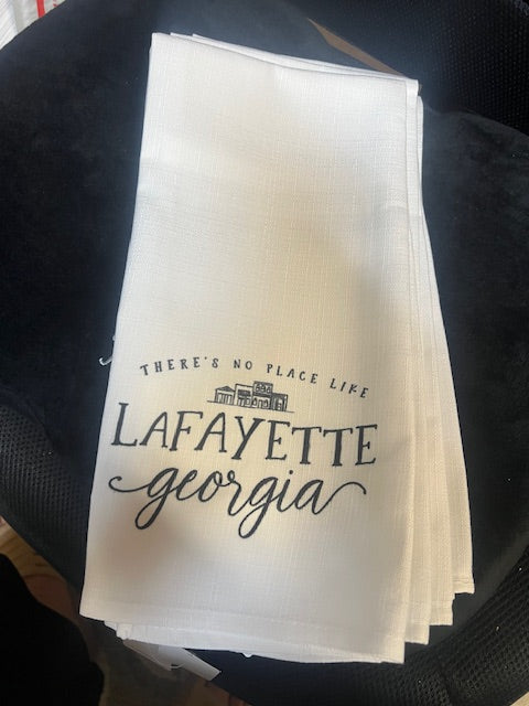 There's No Place Like Main Street Tea Towel Lafayette