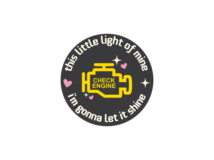 This Little Light of Mine Bumper Sticker