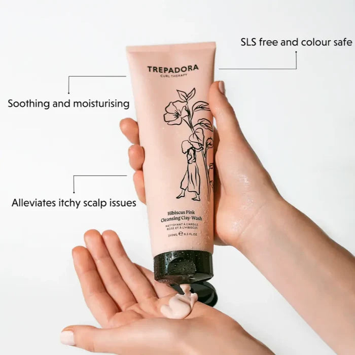 TREPADORA Hibiscus Pink Cleansing Clay