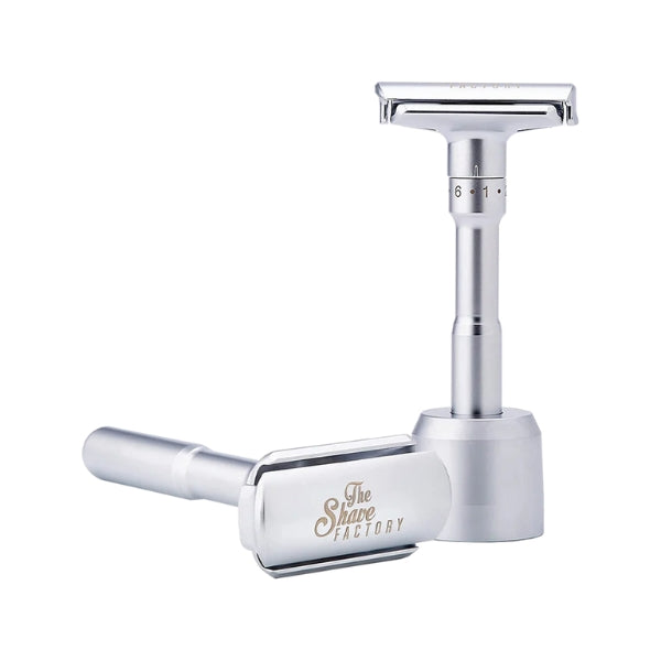 The-Shave-Factory-Premium-Double-Edge-Safety-Razor - Goldblades