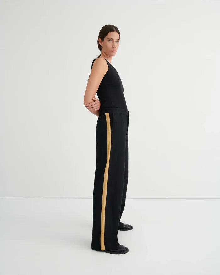 TUX PANT in Black Driftwood by Kowtow Australia