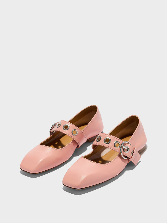 Uma Eyelet Mary-Janes
