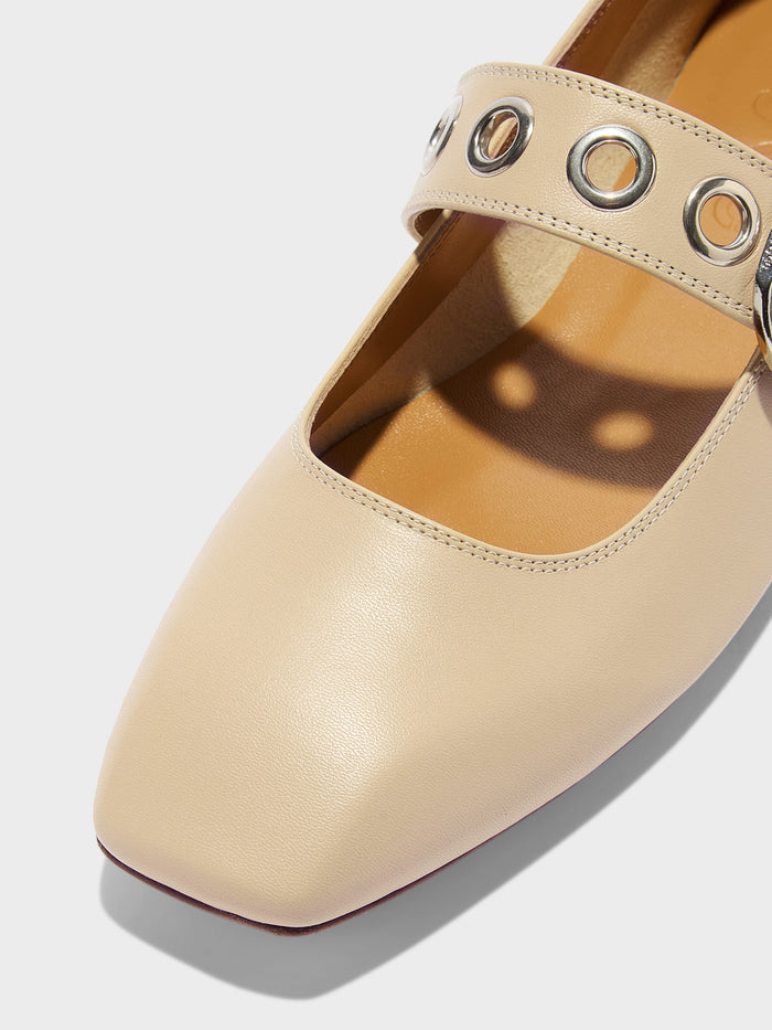 Uma Eyelet Mary-Janes