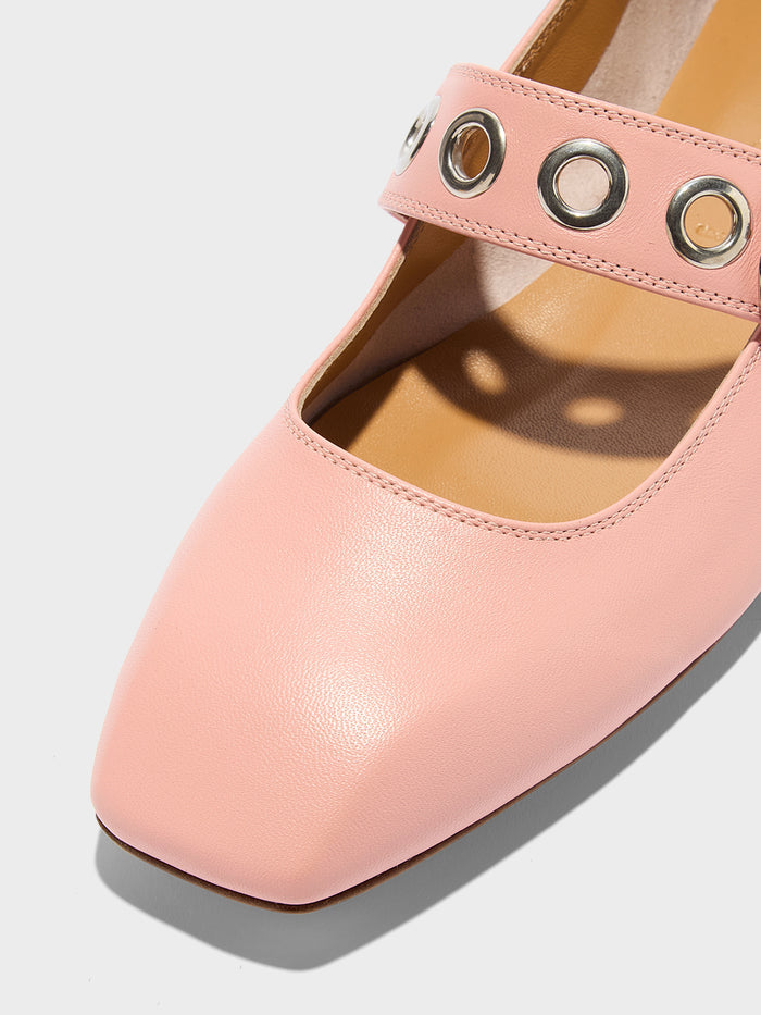 Uma Eyelet Mary-Janes