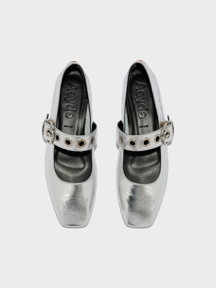 Uma Eyelet Mary-Janes