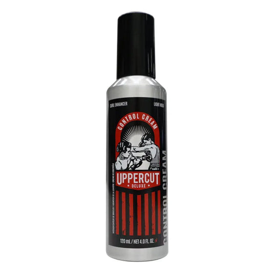 Uppercut Control Cream | Lightweight Curl Enhancer, 120mL - BUYBARBER.COM