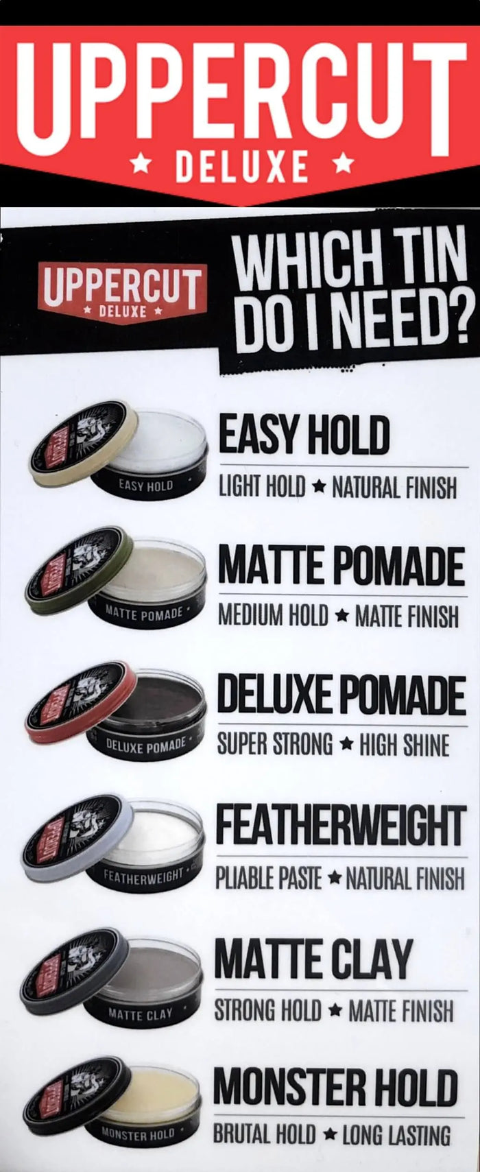 Deluxe Pomade 3.5oz/100g - BUYBARBER.COM