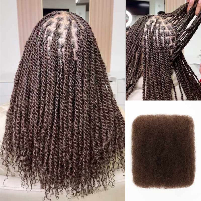 US Only|QVR #4 Afro kinky Bulk Human Hair