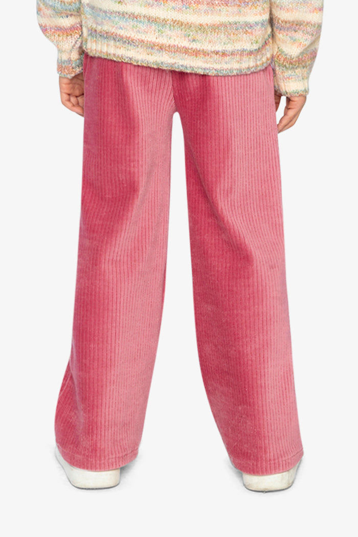 Velour Flare Pants Raspberry Pink-3