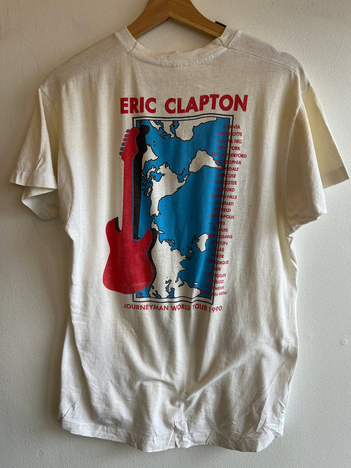 Vintage 1990 Eric Clapton Tour T-Shirt