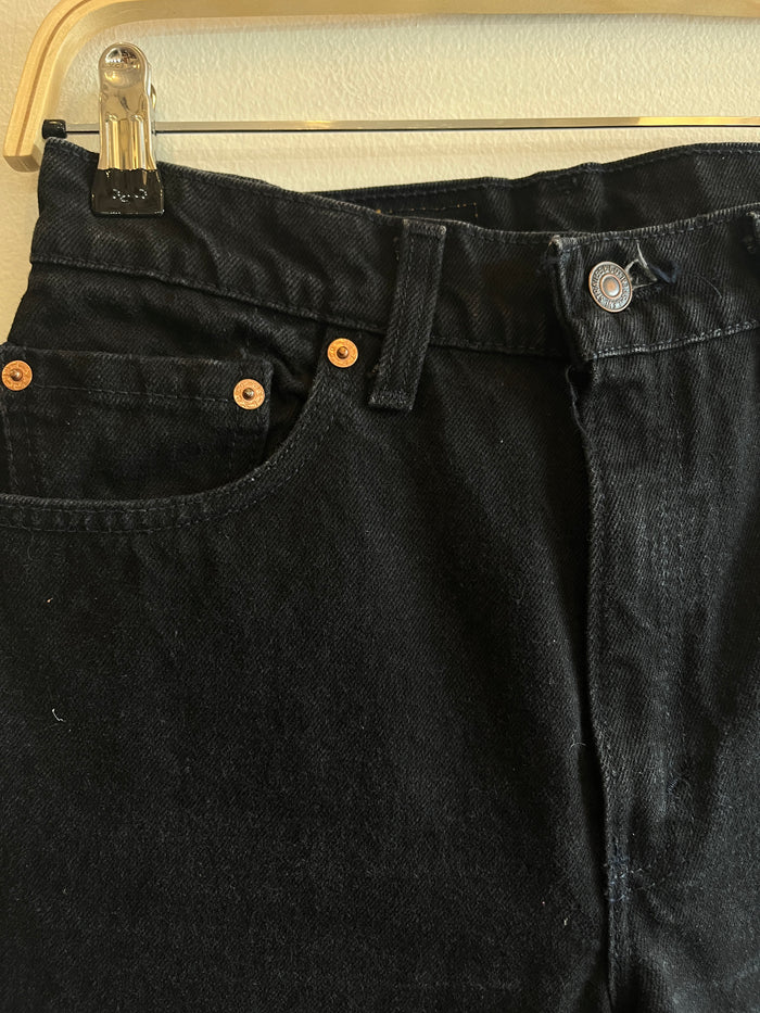 Vintage 1990's Levi’s 550 Black Denim Jeans