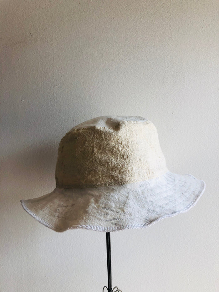Vintage Feed Sack Custom DDV Bucket Hat - La Lovely Vintage