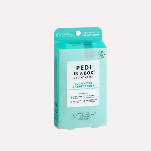 Voesh 4 Step Deluxe Pedi In A Box Eucalyptus Energy Boost