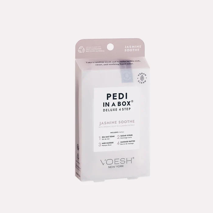 Voesh 4 Step Deluxe Pedi In A Box Jasmine Soothe