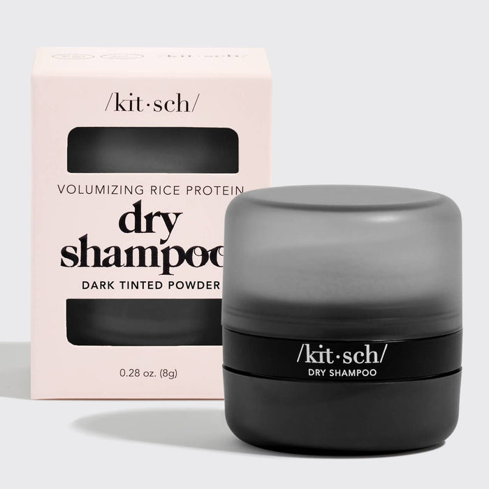 Volumizing Rice Protein Dry Shampoo - Dark Tinted Powder - Magnolia Lane co. Home + Garden + Gift