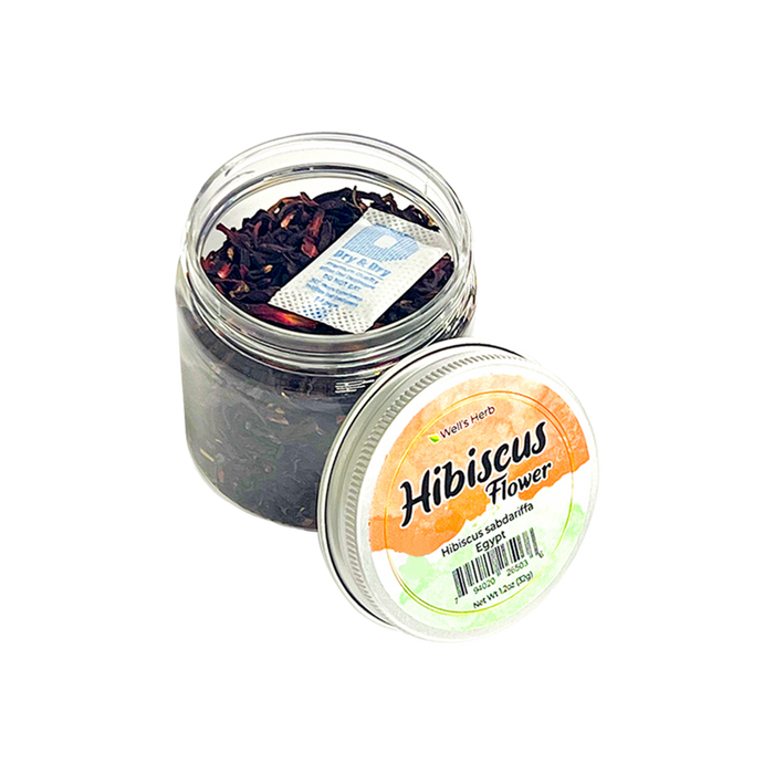 Well's Herb Dried Hibiscus Flower | 1.2 oz.