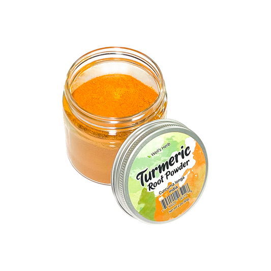 Well's Herb Dried Turmeric Root(Powder) | 2.2 oz.