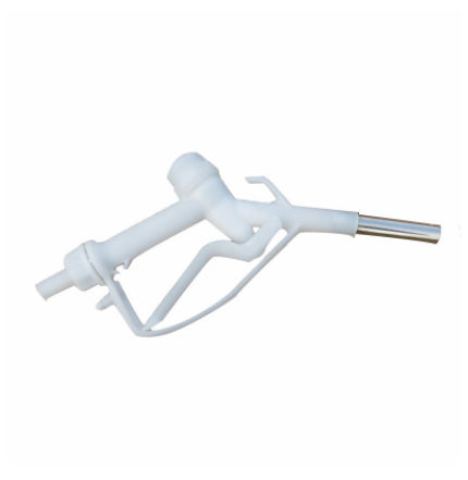 White Ad-Blue & Fuel Dispensing Nozzle for 1" Hose with Metal Tip