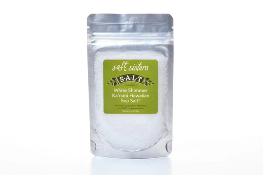 White Shimmer Hawaiian Sea Salt Coarse