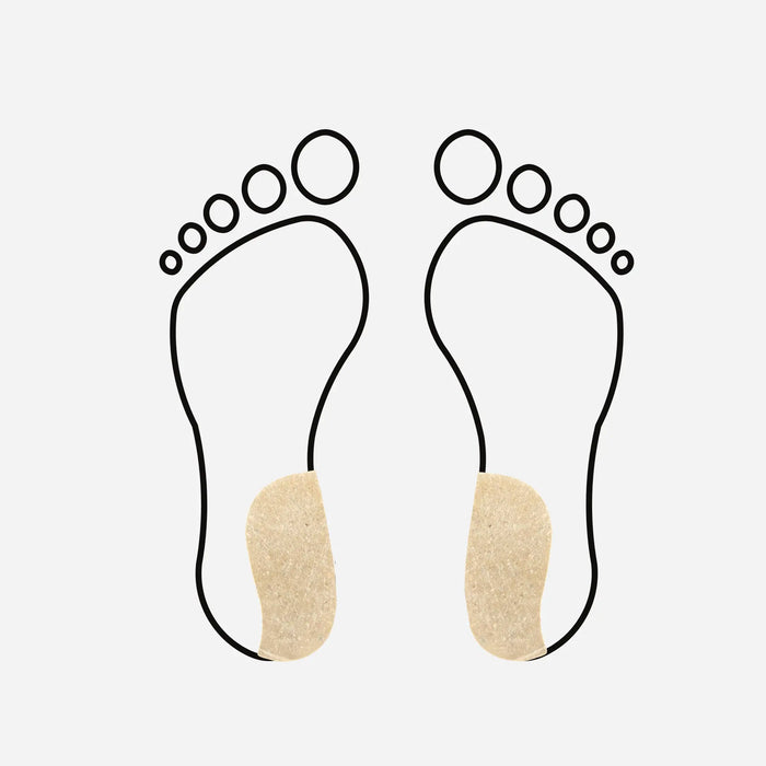 Wide supinator stabilizing wedge - 10 mm - Shore 70-75 - Beige Essential