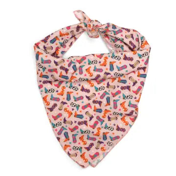 Wild Wild West Bandana Beige  Small