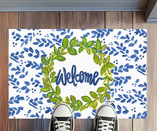 Willow & Green Welcome Rug Floormat