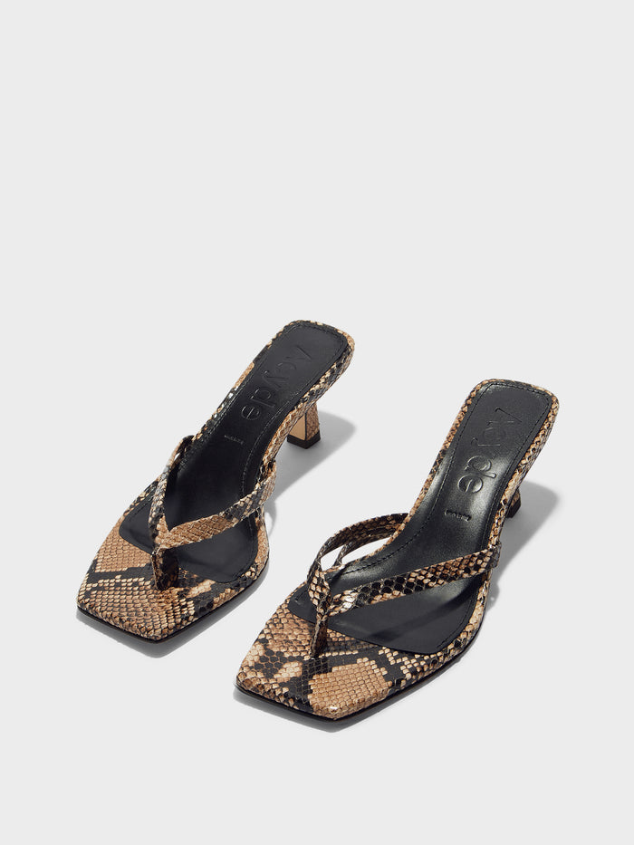 Wilma Square-Toe Sandals