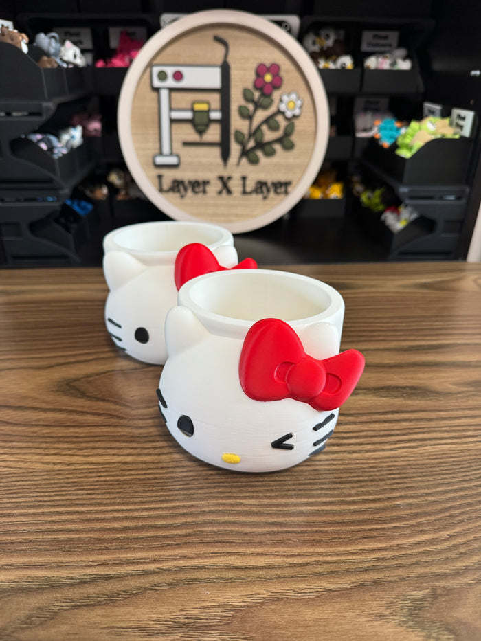 Winking Kitty Pen Holder