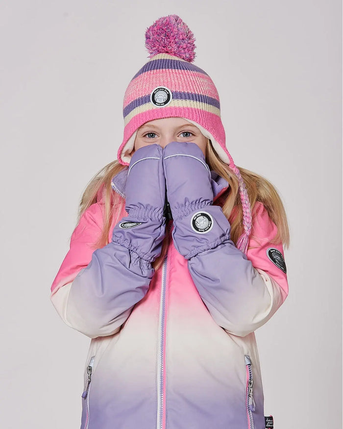 Winter Mittens Play Purple Gray | Deux par Deux | Jenni Kidz