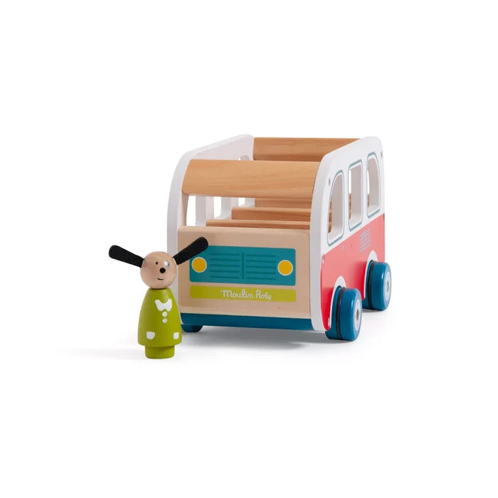 Wooden Bus - La Grande Famille - Front