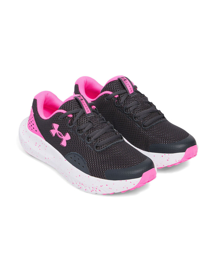 Zapatillas de running Under Armour Surge 4 gris para niñas