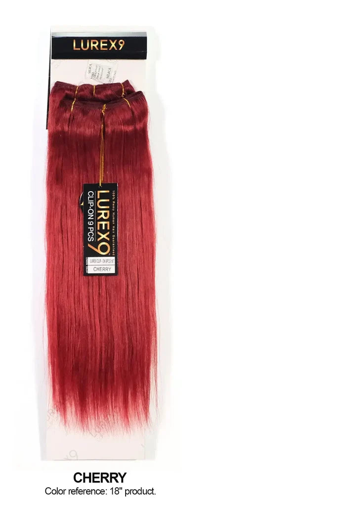 ZURY LUREX 9 CLIP-ON 9PCS  STRAIGHT 22" ZURY