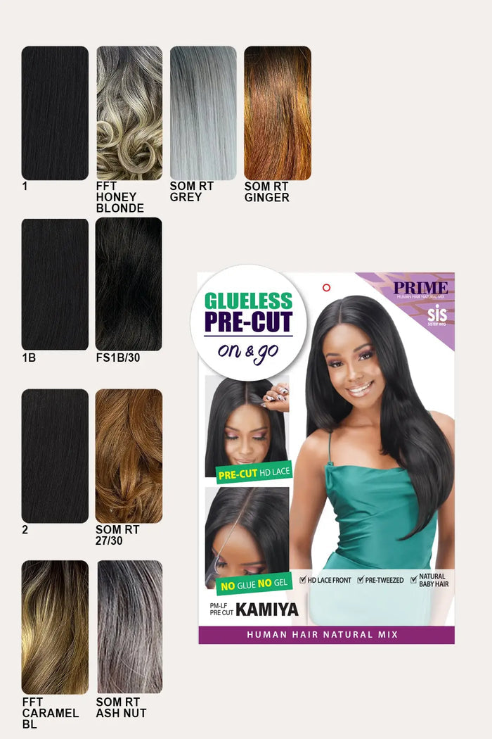 ZURY SIS PRIME GLUELESS HAND-TIED HD LACE FRONT WIG - KAMIYA - BSW BEAUTY CANADA